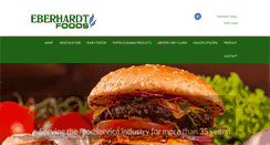 Desktop Screenshot of eberhardtfoods.com