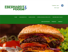 Tablet Screenshot of eberhardtfoods.com